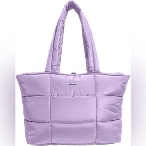 adidas Quilted Tote – Puffer Shoulder Bag